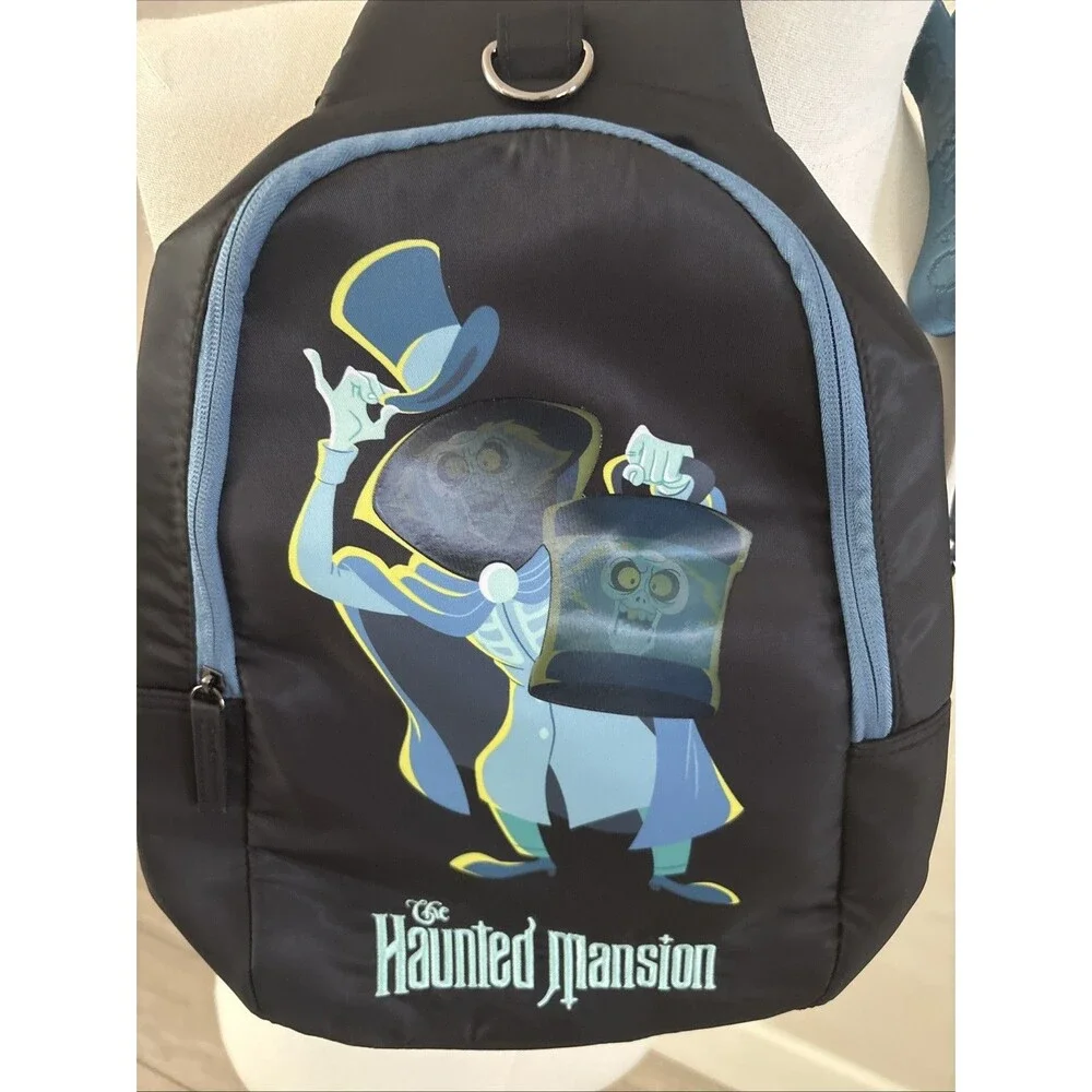 Disney Parks Haunted Mansion Hatbox Ghost Crossbody Bag 2026 New
